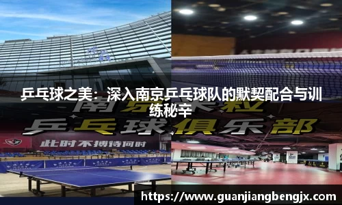 乒乓球之美：深入南京乒乓球队的默契配合与训练秘辛